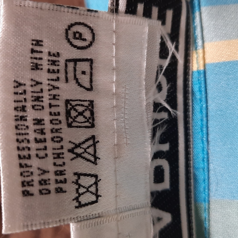 CARLISLE Silk Striped Button Down Blouse Jacket Vintage Office Classic Sz 6 Med - Picture 9 of 10